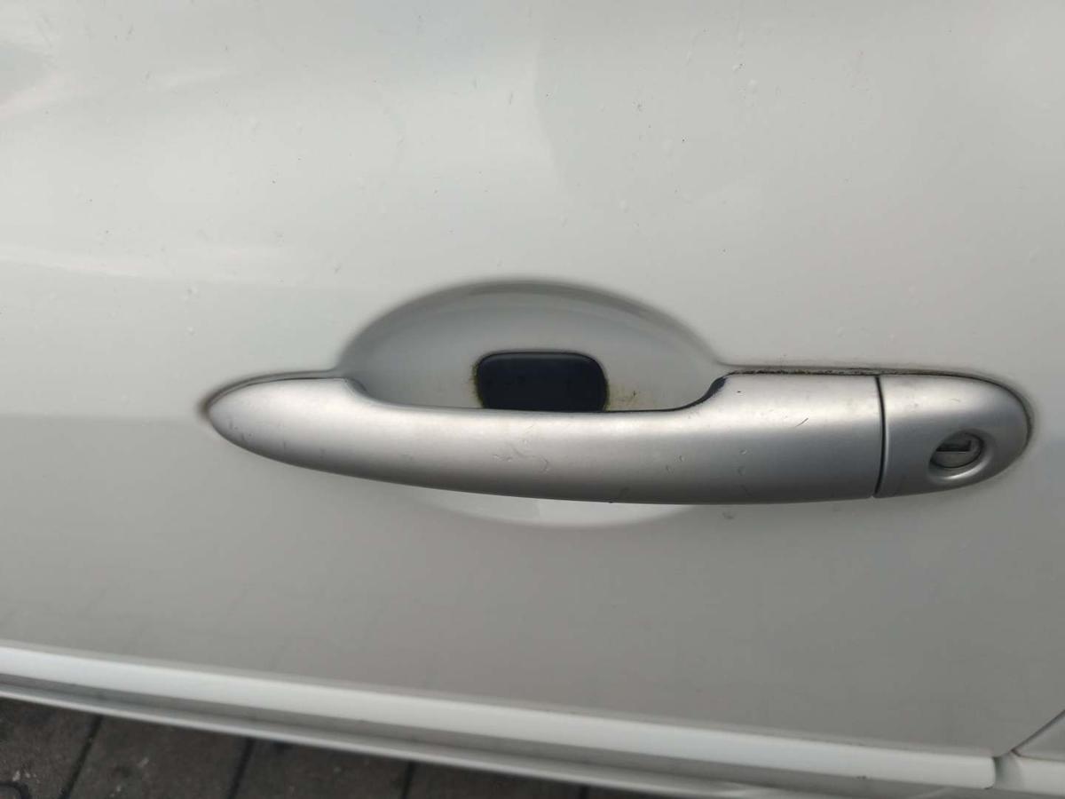 Renault Clio 3 original Tür vorn links OV369 Weiß 3-Türer Rohbau Bj.2009